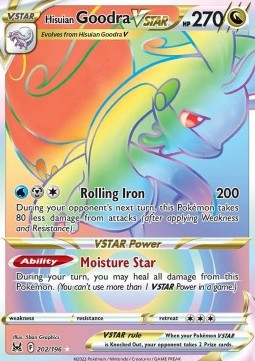 Hisui-Viscogon VSTAR LOR-202 Secret Rare Excellent Deutsch
