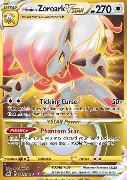 Hisui-Zoroark VSTAR LOR-213 Secret Rare Near Mint Deutsch