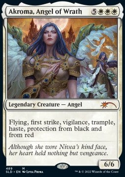 Akroma, Engel des Zorns SLDJS-489 Mythic Excellent Englisch Foil