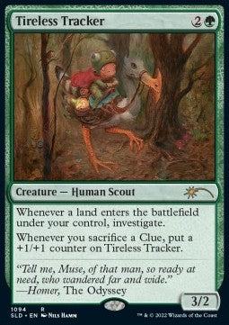 Tireless Tracker SLDAUS-1094 Rare Near Mint Englisch Foil
