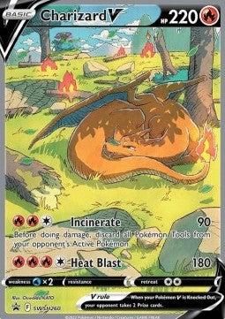 Charizard V SWSH-260 Promo Near Mint Englisch