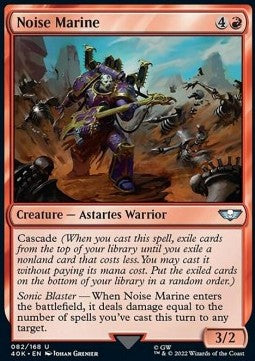 Noise Marine 40K-82 Uncommon Near Mint Englisch