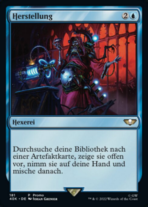 Herstellung 40K-181 Rare Good Deutsch Foil