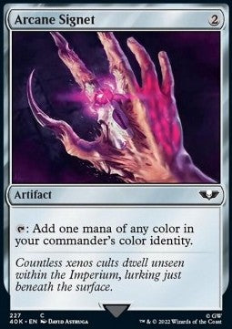 Arcane Signet 40K-227 Common Good Englisch