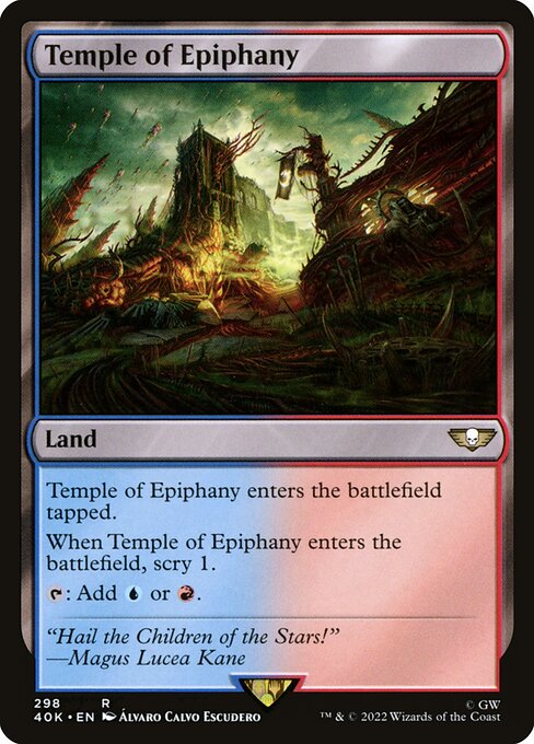 Temple of Epiphany 40K-298 Rare Near Mint Englisch