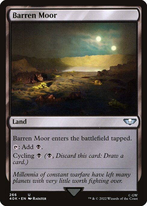 Ödes Moor 40K-266 Uncommon Near Mint Englisch