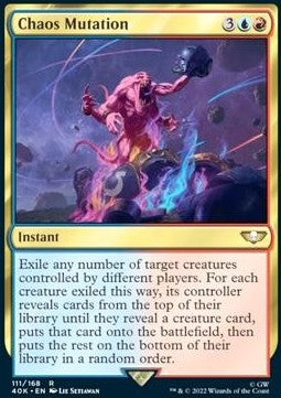 Chaos Mutation 40K-111 Rare Excellent Deutsch