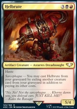 Helbrute 40K-125 Rare Excellent Deutsch