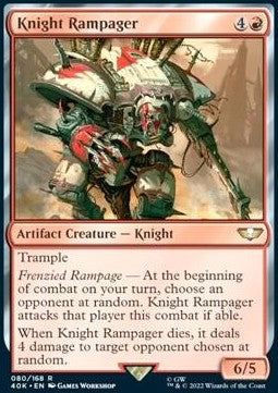 Knight Rampager 40K-80 Rare Excellent Deutsch