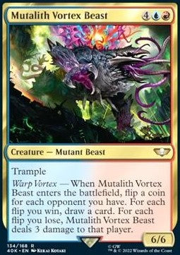 Mutalith Vortex Beast 40K-134 Rare Near Mint Englisch