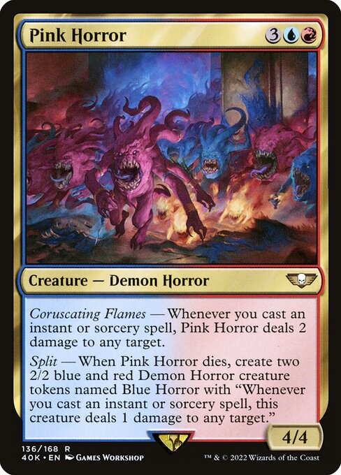 Pink Horror 40K-136 Rare Near Mint Englisch
