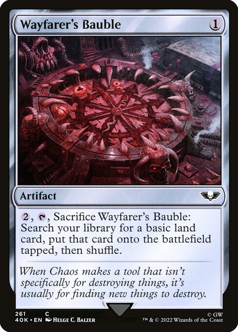 Wayfarer's Bauble 40K-261 Common Near Mint Englisch