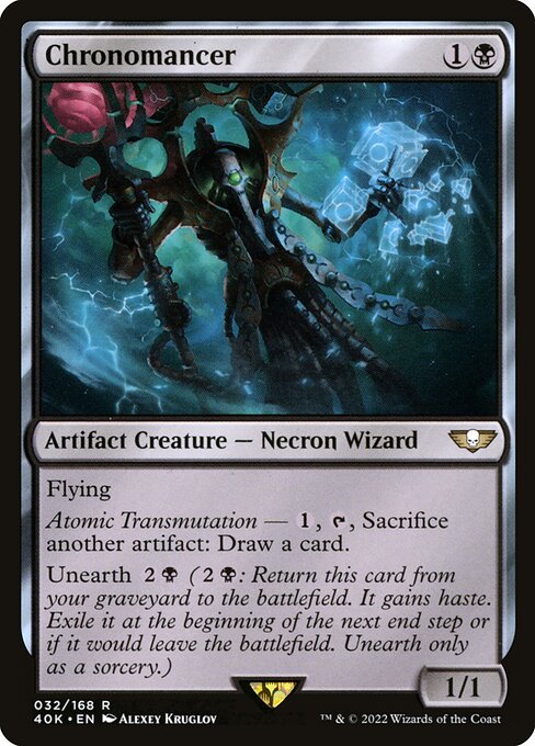 Chronomancer 40K-32 Rare Near Mint Englisch