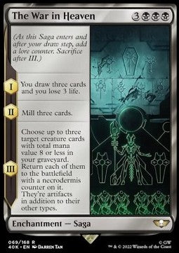 The War in Heaven 40K-69 Rare Near Mint Englisch