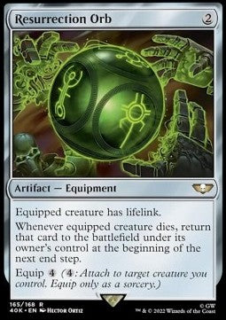 Resurrection Orb 40K-165 Rare Near Mint Englisch Foil