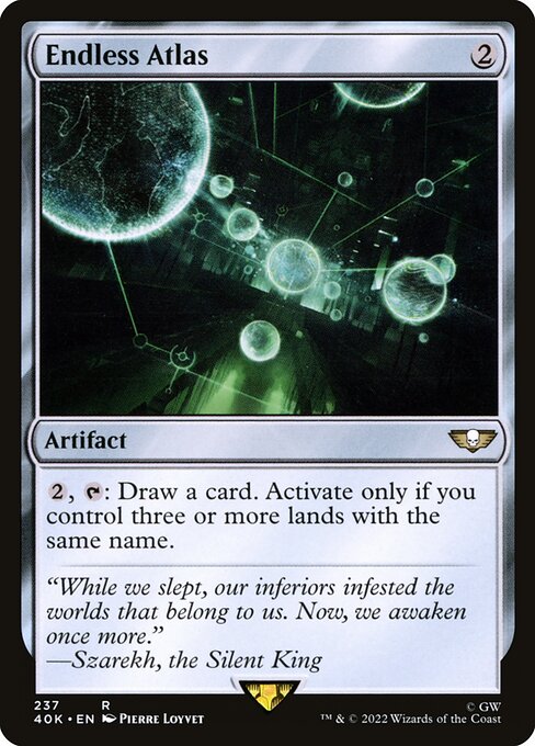 Endless Atlas 40K-237 Rare Near Mint Englisch
