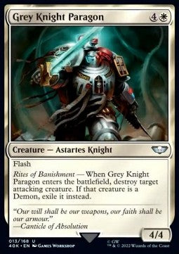 Grey Knight Paragon 40K-13 Uncommon Near Mint Englisch