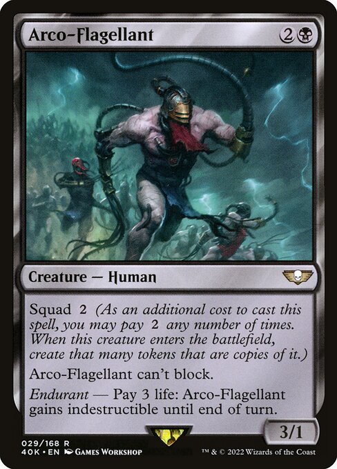 Arco-Flagellant 40K-29 Rare Near Mint Englisch