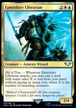 Epistolary Librarian 40K-118 Rare Excellent Englisch