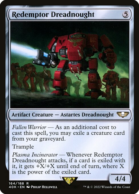 Redemptor Dreadnought 40K-164 Rare Excellent Englisch