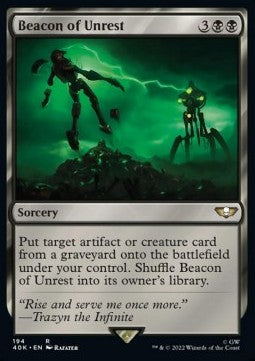 Beacon of Unrest 40K-194 Rare Near Mint Englisch
