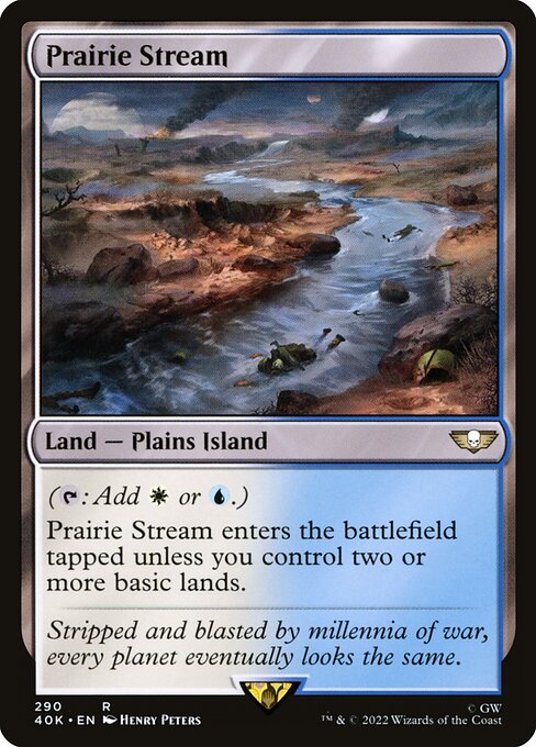 Prairie Stream 40K-290 Rare Near Mint Englisch