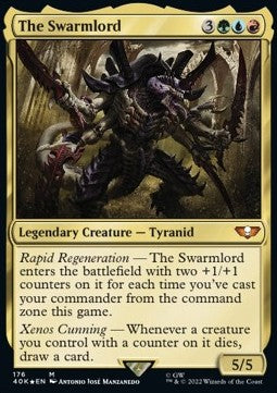The Swarmlord 40K-176 Mythic Near Mint Englisch Foil