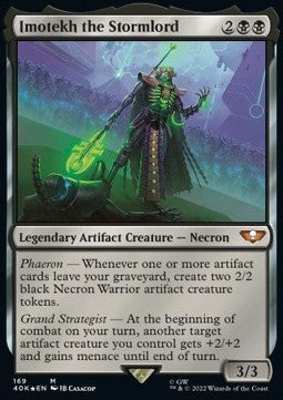 Imotekh the Stormlord 40K-169 Mythic Near Mint Englisch Foil