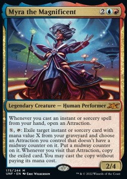 Myra the Magnificent UNF-175 Mythic Excellent Englisch Foil