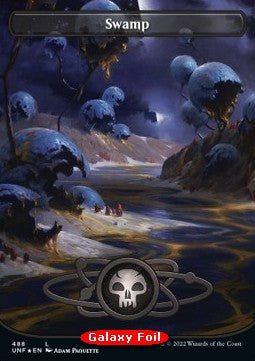 Swamp XUNF-488 Land Near Mint Englisch Foil