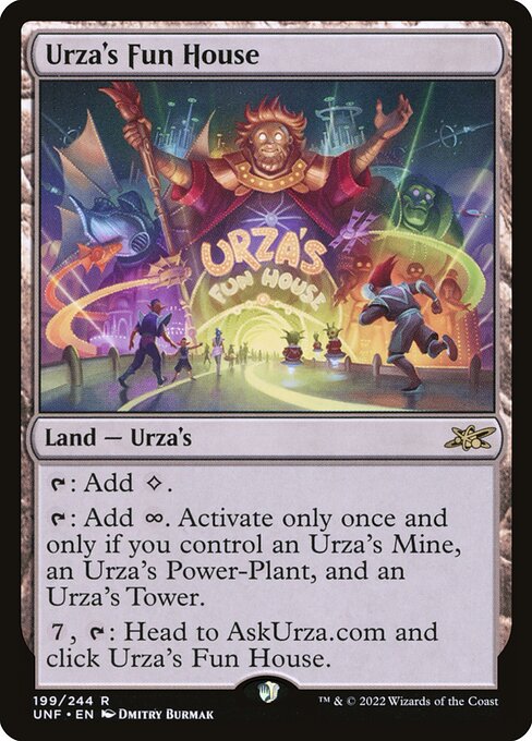 Urza's Fun House UNF-199 Rare Excellent Englisch