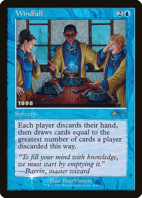 Windfall 30C-6 Rare Near Mint Englisch Foil