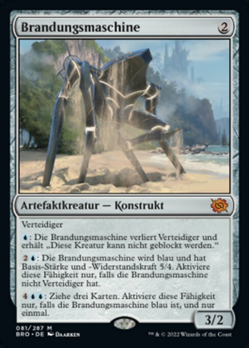 Brandungsmaschine BRO-81 Mythic Excellent Deutsch