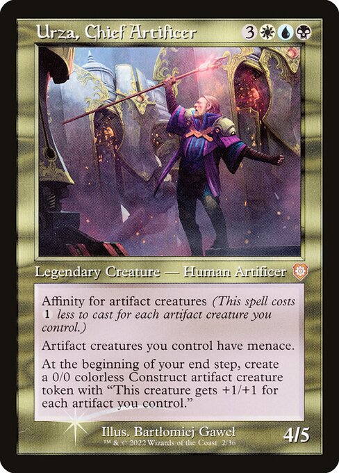 Urza, Chief Artificer BRC-2 Mythic Near Mint Englisch Foil