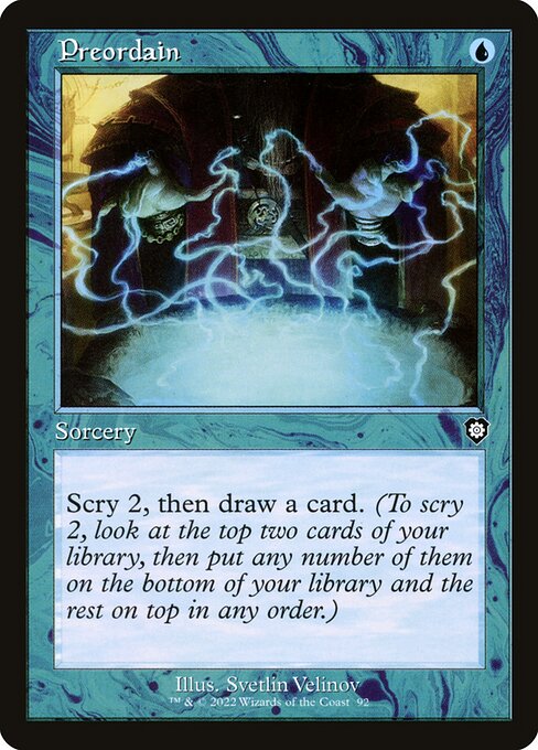 Preordain BRC-92 Common Near Mint Englisch