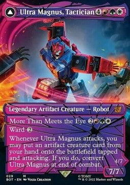 Ultra Magnus, Tactician // Ultra Magnus, Armored Carrier (V.2) BOT-29 Mythic Excellent Deutsch
