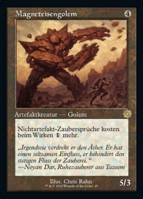 Magneteisengolem (V.1) BRR-29 Rare Near Mint Deutsch