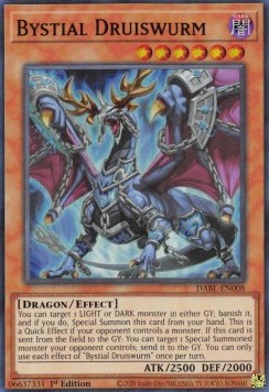 Bystial Druiswurm DABL-008 Super Rare Good Englisch 1. Auflage
