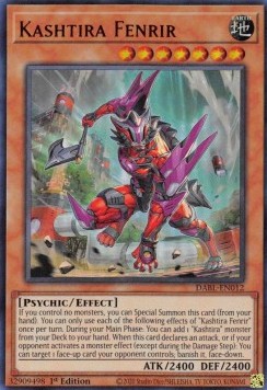 Kashtira Fenrir DABL-012 Ultra Rare Near Mint Englisch 1. Auflage