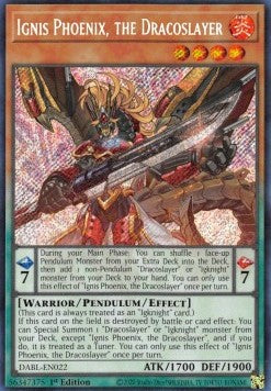 Zünder Phönix, der Drachobezwinger DABL-DE022 Secret Rare Near Mint Deutsch 1. Auflage