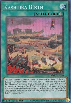 Kashtira-Geburt DABL-060 Super Rare Near Mint Deutsch 1. Auflage