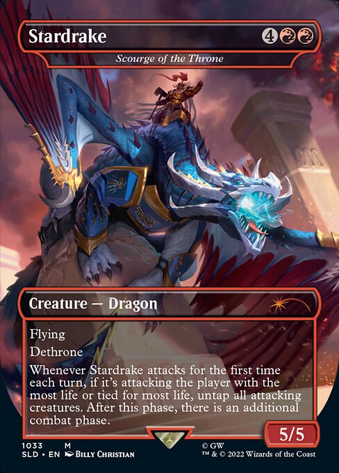 Scourge of the Throne SLDO2-1033 Mythic Near Mint Englisch