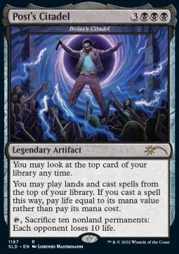 Bolas's Citadel SLDO2-1187 Rare Excellent Englisch Foil