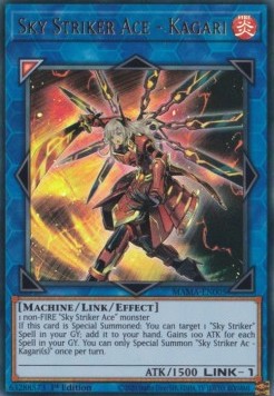 Himmelsjäger-Ass - Kagari MAMA-005 Ultra Rare Excellent Deutsch 1. Auflage