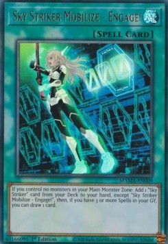 Sky Striker Mobilize - Engage! MAMA-009 Ultra Rare Good Englisch 1. Auflage