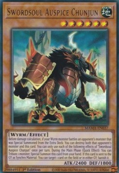 Schwertseelen-Glücksbringer Chunjun MAMA-037 Ultra Rare Excellent Deutsch 1. Auflage