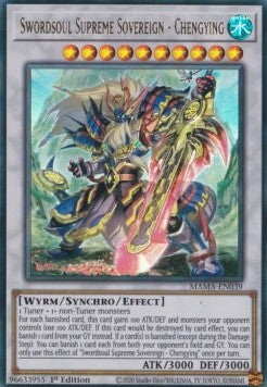 Schwertseelen-Oberherrscher - Chengying MAMA-039 Ultra Rare Near Mint Deutsch 1. Auflage