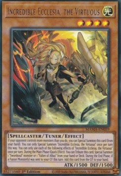 Unglaubliche Ecclesia, die Tugendhafte MAMA-059 Ultra Rare Excellent Deutsch 1. Auflage