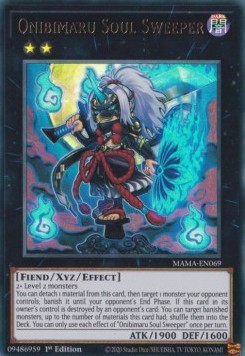 Onibimaru Seelenfeger MAMA-069 Ultra Rare Excellent Deutsch 1. Auflage