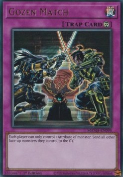 Gozen-Match MAMA-098 Ultra Rare Near Mint Deutsch 1. Auflage